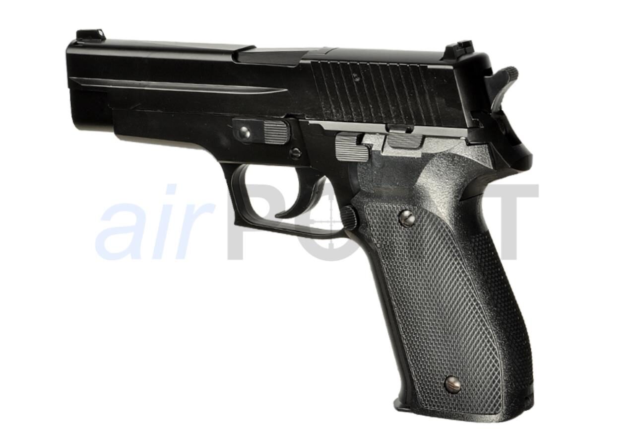 KWC P Pistole Black FEDERDRUCK AIRSOFT