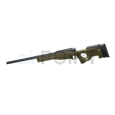 WELL L96 UPGRADED - Sniper Rifle - OD - BOLT ACTION AIRSOFT