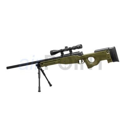 WELL L96 - Sniper Rifle Set - OD - BOLT ACTION AIRSOFT