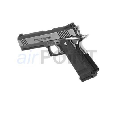 TOKYO MARUI HI CAPA DUAL STAINLESS - Pistole - Silver - GBB AIRSOFT