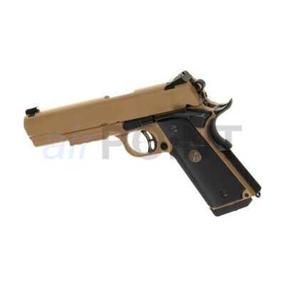 KJW M1911 MEU Full Metal - Pistole - Tan - CO2 AIRSOFT