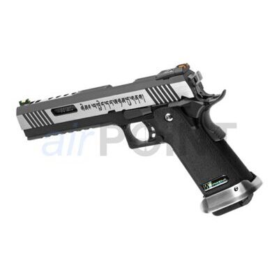 WE HI CAPA 6 FORCE A SILVER BARREL Full Metall - Pistole - Dual Tone - GBB AIRSOFT