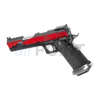 WE HI CAPA 6 T-REX CUSOTMS Full Metall - Pistole - Red - GBB AIRSOFT