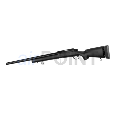 CYMA M24 SWS Fluted Barrel - Sniper Rifle -  Black - BOLT ACTION AIRSOFT