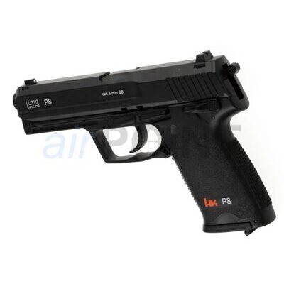 HECKLER & KOCH P8 - Pistole - Black - CO2 AIRSOFT