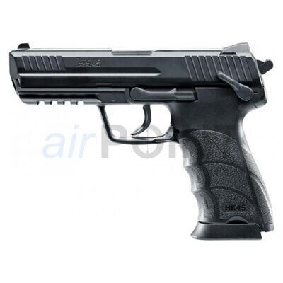 HECKLER & KOCH HK45 Metal Version - Pistole -Black - CO2 AIRSOFT