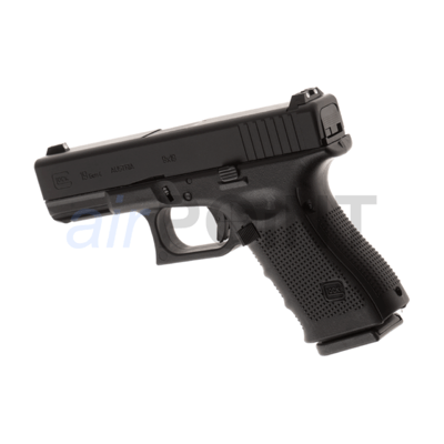 GLOCK 19 Gen4 Metal Version - Pistole - Black - GBB AIRSOFT