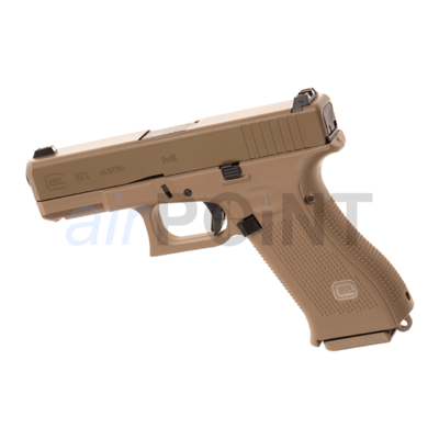 GLOCK 19X Metal Version - Pistole - Coyote - GBB AIRSOFT