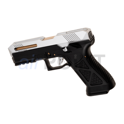 HFC AG-17 Metal Version - Pistole - Silver - GBB AIRSOFT