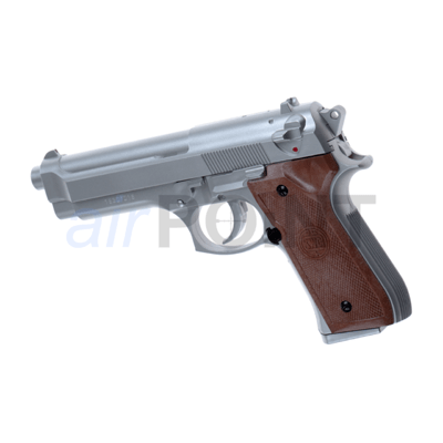 KWC M9 - Pistole - Silver - FEDERDRUCK AIRSOFT