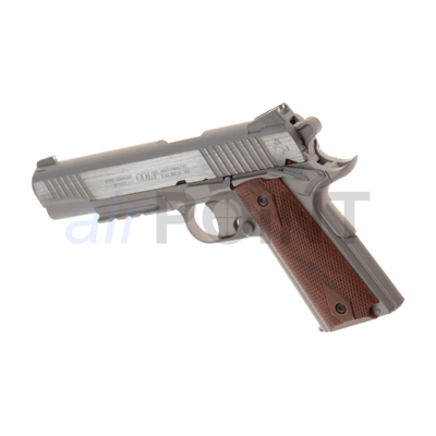 COLT M45A1 - Pistole - Stainless - CO2 AIRSOFT