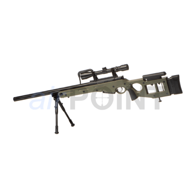 WELL SV-98 / MB4420D - Sniper Rifle Set - OD - BOLT ACTION AIRSOFT