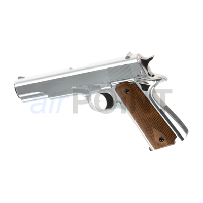 HFC M1911 - Pistole - Silver- GNB AIRSOFT