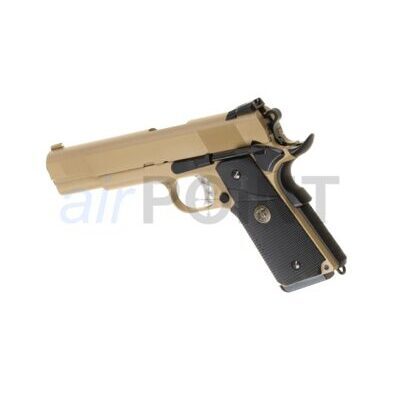 WE M1911 MEU TACTICAL Full Metal - Pistole - Desert - GBB AIRSOFT