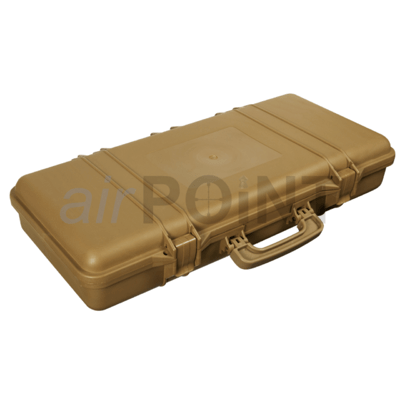 SRC SMG Hard Case - Wave Foam - Tan - 68.5 cm