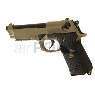 WE M9 A1 Full Metal - Pistole - Desert - GBB AIRSOFT