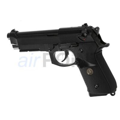 WE M9 A1 Full Metal - Pistole - Black - GBB AIRSOFT