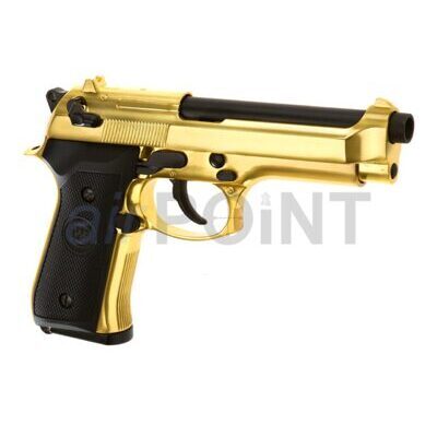 WE M9 Full Metal - Pistole - Gold - GBB AIRSOFT