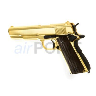 WE M1911 Full Metal - Pistole - Gold - GBB AIRSOFT