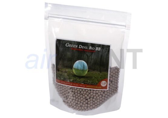 GREEN DEVIL BIO BBs 6 mm - 0.28 g - 3'600 Stück - Brown