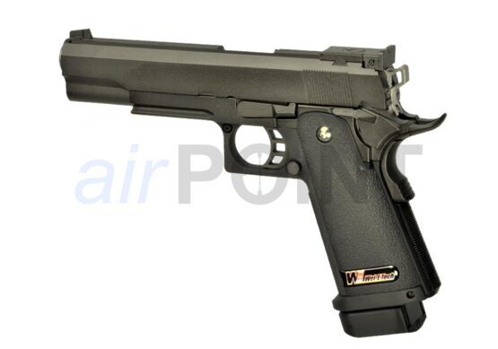 WE HI CAPA 5.1 Full Metall - Pistole - Black - GBB AIRSOFT