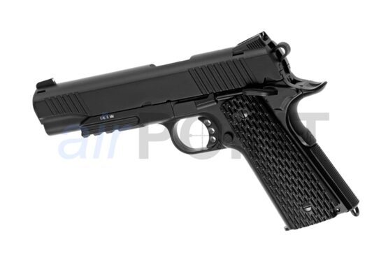 KWC M1911 TACTICAL Full Metal - Pistole - Black - CO2 AIRSOFT