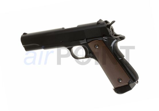 KJW M1911 Full Metal - Pistole - Black - CO2 AIRSOFT