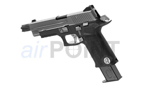 WE P226 VIRUS IN LED BOX Full Metal - Pistole - Dual Tone - GBB AIRSOFT