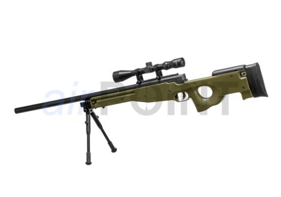 WELL L96 - Sniper Rifle Set - OD - BOLT ACTION AIRSOFT