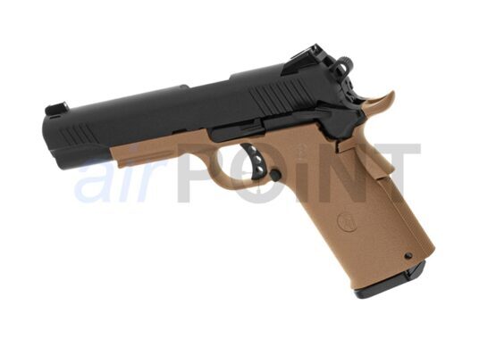 KJW KP-11 Full Metal - Pistole - Tan - GBB AIRSOFT