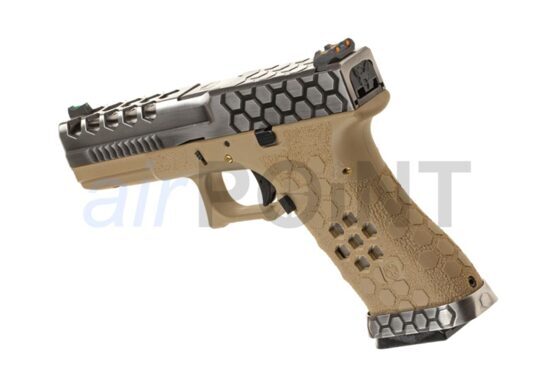 AW VX0110 HEX-CUT Metal Version - Pistole - Desert - GBB AIRSOFT