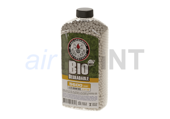 G&G BIO PRECISION BBs 6 mm - 0.25 g - 5'600 Stück - White