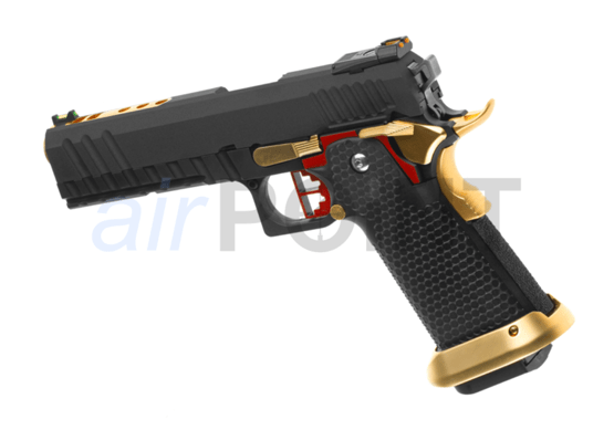 AW HX2002 Full Metal - Pistole - Black / Gold - GBB AIRSOFT