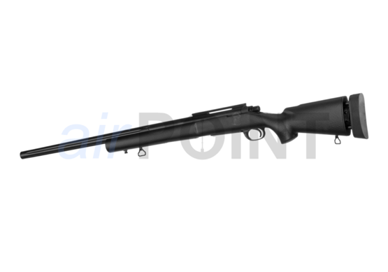 CYMA M24 SWS Fluted Barrel - Sniper Rifle -  Black - BOLT ACTION AIRSOFT