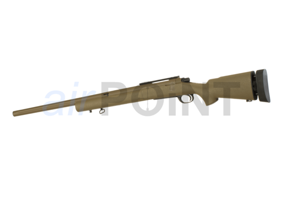 CYMA M24 SWS Fluted Barrel - Sniper Rifle - Tan - BOLT ACTION AIRSOFT