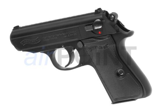 WALTHER PPK/S Metal Slide - Pistole - Black - FEDERDRUCK AIRSOFT