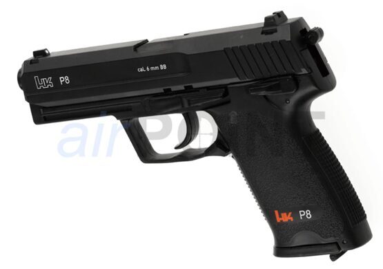 HECKLER & KOCH P8 - Pistole - Black - CO2 AIRSOFT