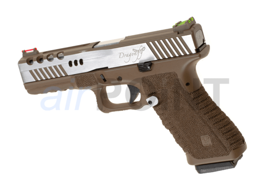 APS D-Mod Dragonfly Metal Version - Pistole - FDE - GBB AIRSOFT