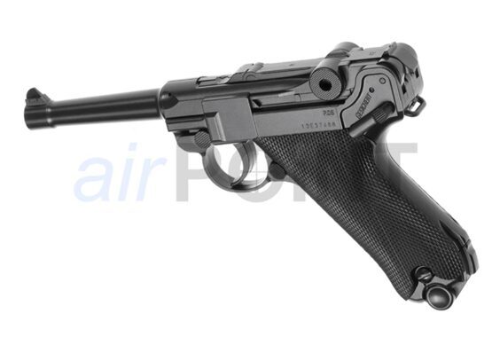 LEGENDS P08 Full Metal - Pistole - Black - CO2 AIRSOFT