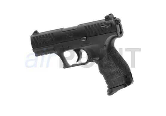 WALTHER P22Q Metal Slide - Pistole - Black - FEDERDRUCK AIRSOFT