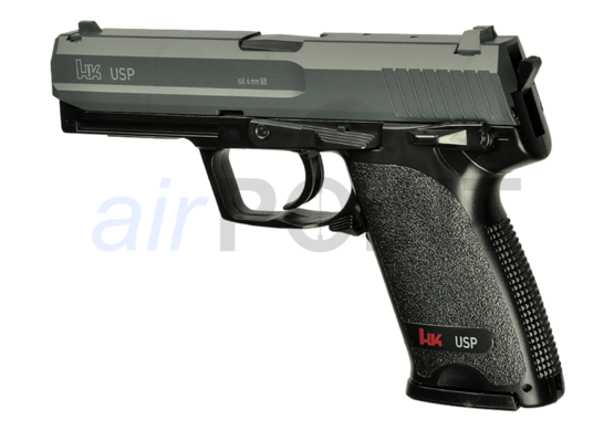 HECKER & KOCH USP - Pistole - Black - FEDERDRUCK AIRSOFT