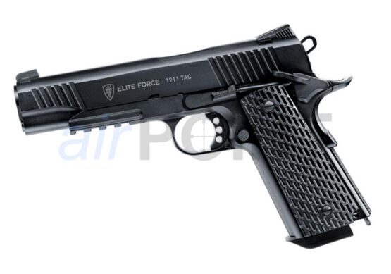 ELITE FORCE M1911 TACTICAL - Pistole - Black - CO2 AIRSOFT