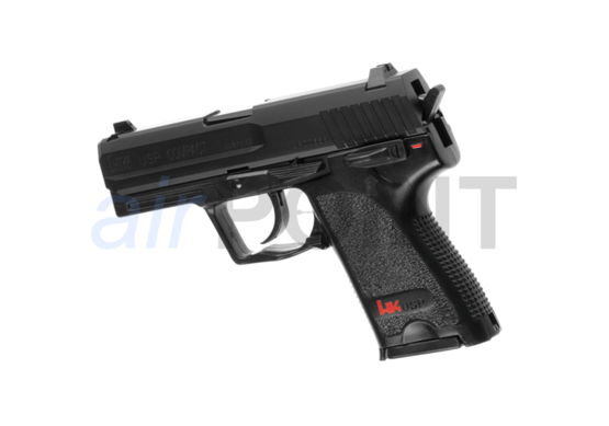 HECKER & KOCH USP Compact - Pistole - Black - FEDERDRUCK AIRSOFT