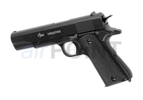 COMBAT ZONE 19ELEVEN Metal Slide - Pistole - Black - FEDERDRUCK AIRSOFT