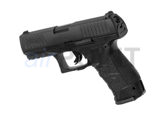 WALTHER PPQ Polysteel - Pistole - Black - FEDERDRUCK AIRSOFT