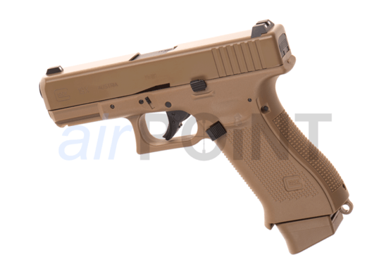 GLOCK 19X Metal Version - Pistole - Coyote - CO2 AIRSOFT