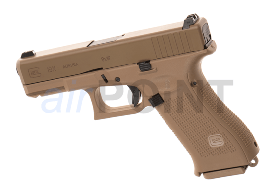 GLOCK 19X Metal Version - Pistole - Coyote - GBB AIRSOFT