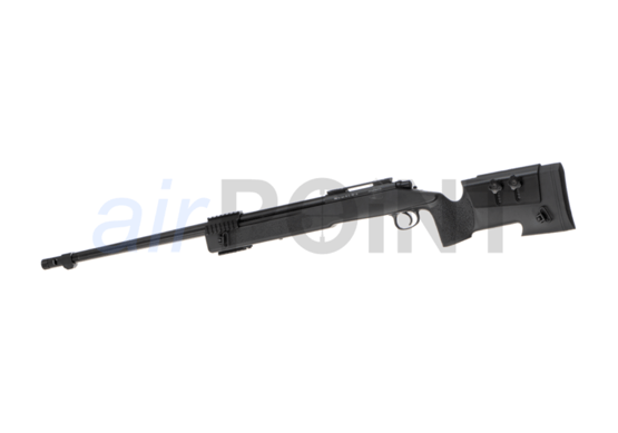 WELL MB16 - Sniper Rifle - Black - BOLT ACTION AIRSOFT