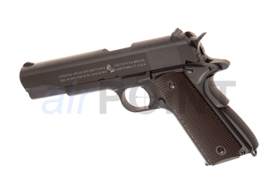 COLT 1911 A1 - Pistole - Black - CO2 AIRSOFT