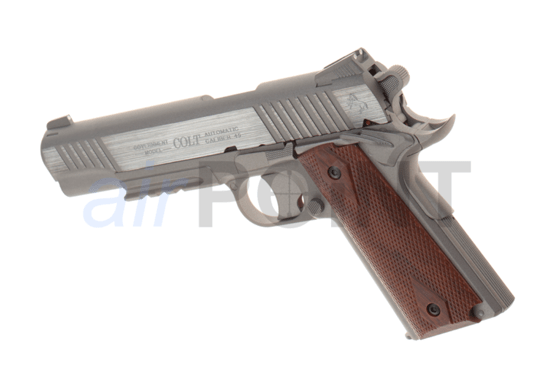 COLT M45A1 - Pistole - Stainless - CO2 AIRSOFT